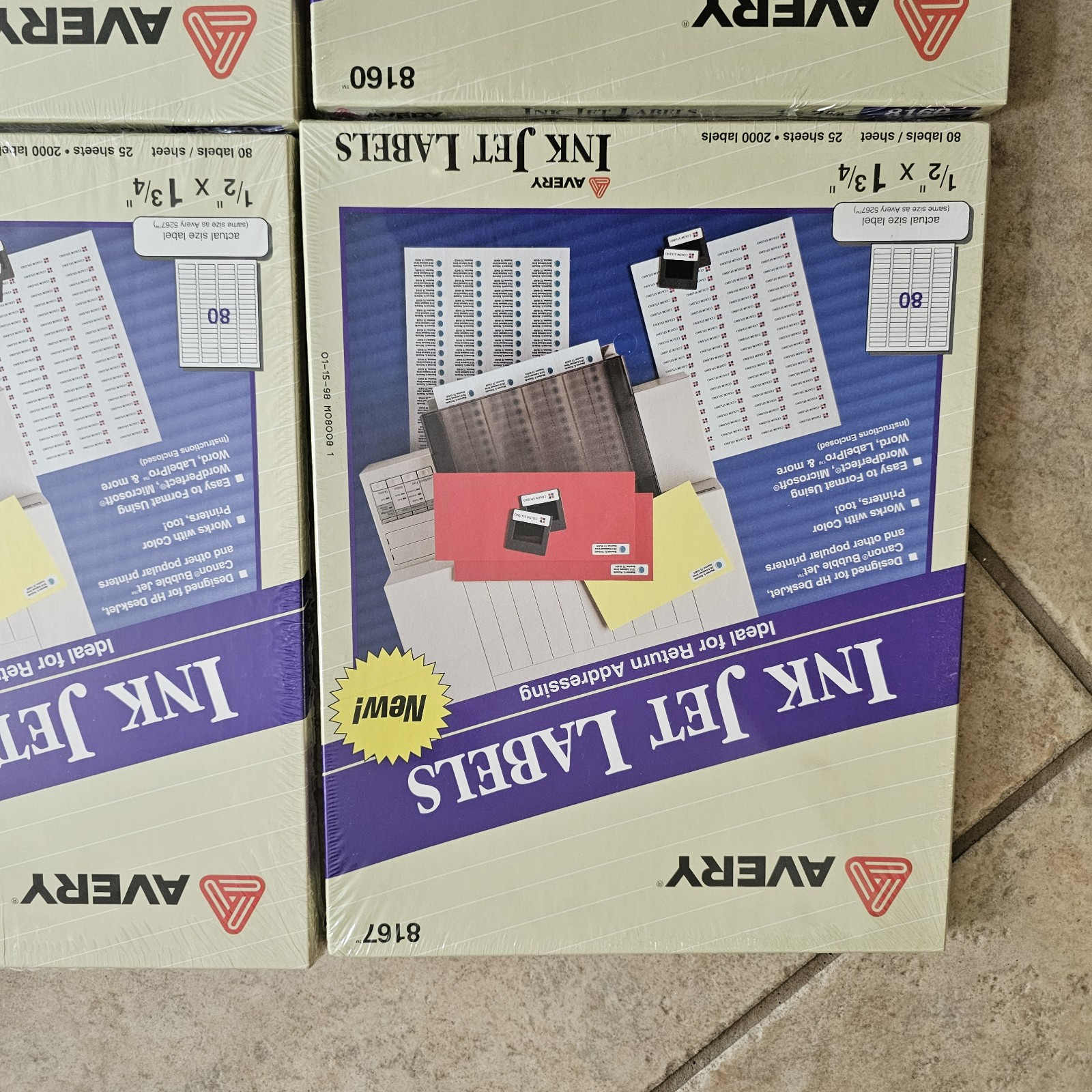 Avery Ink Jet Labels, CD Labels and Canon Iron-On Transfer Paper