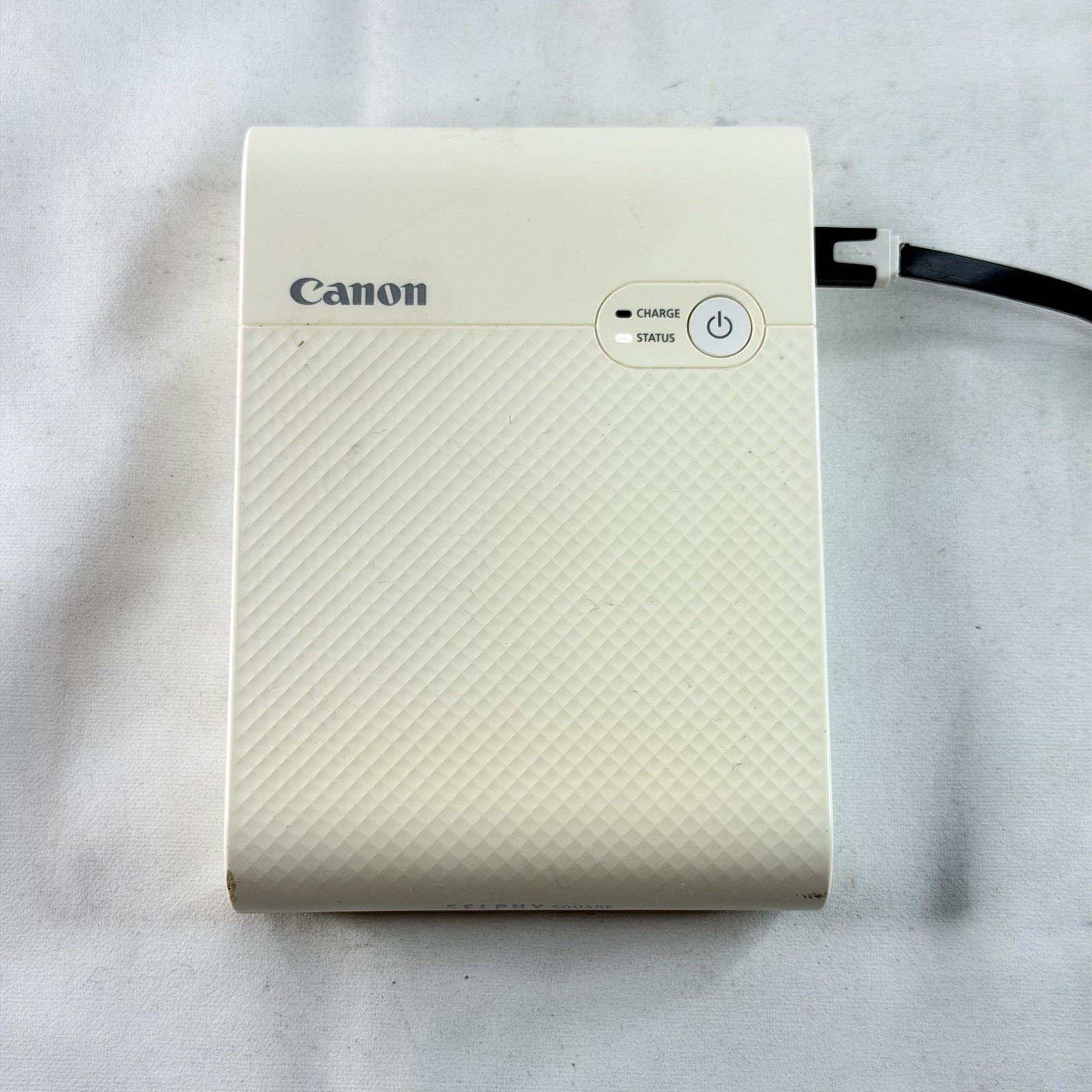 Canon SELPHY Square QX10 Smartphone Printer White (Heavy Duty/Sticker/Compact)