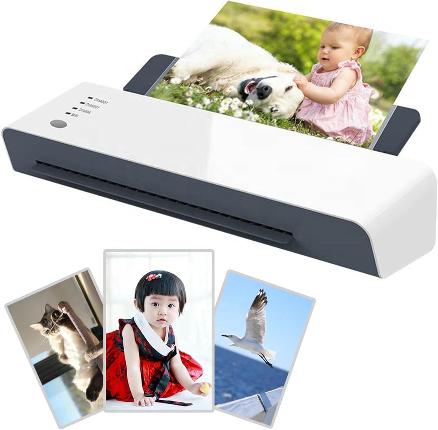 100 Pack 3 Mil Laminating Sheets, Clear Thermal Laminating Plastic Paper