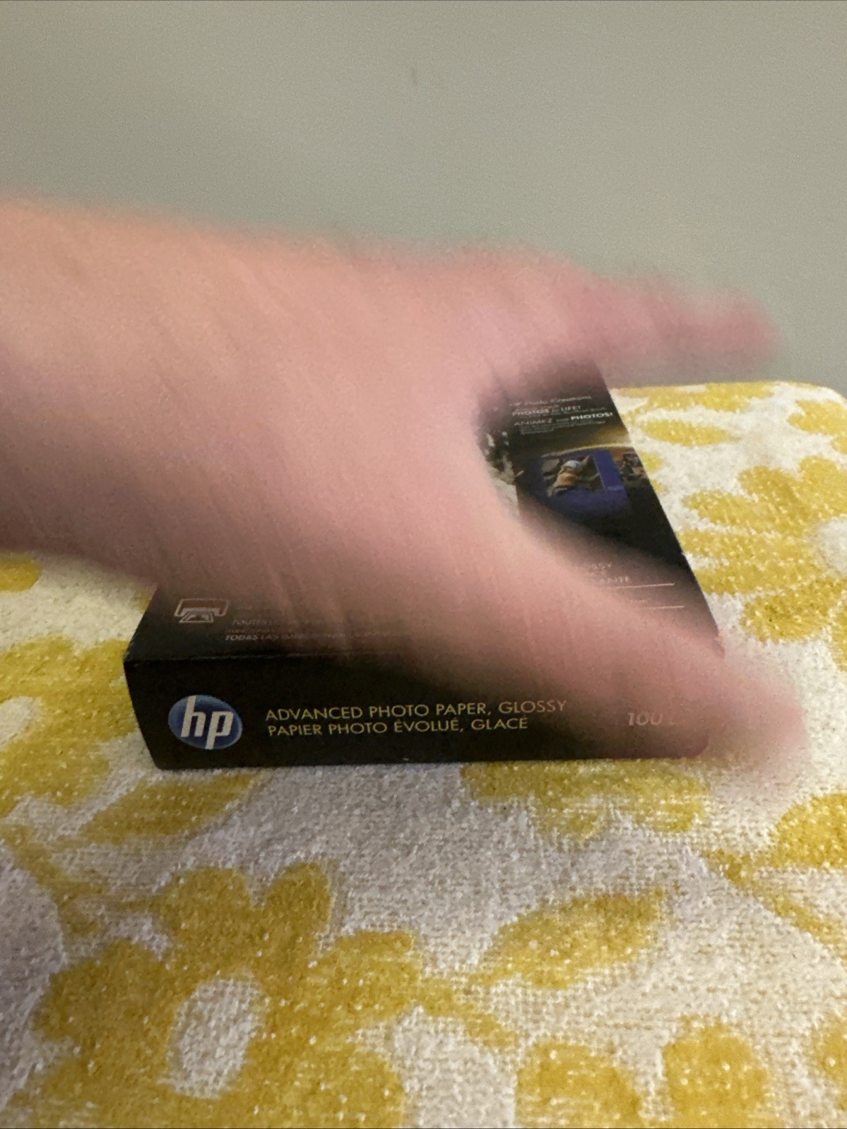 Hewlett Packard 4 x 6 inch Glossy Printer Paper – 100 Sheets Box New