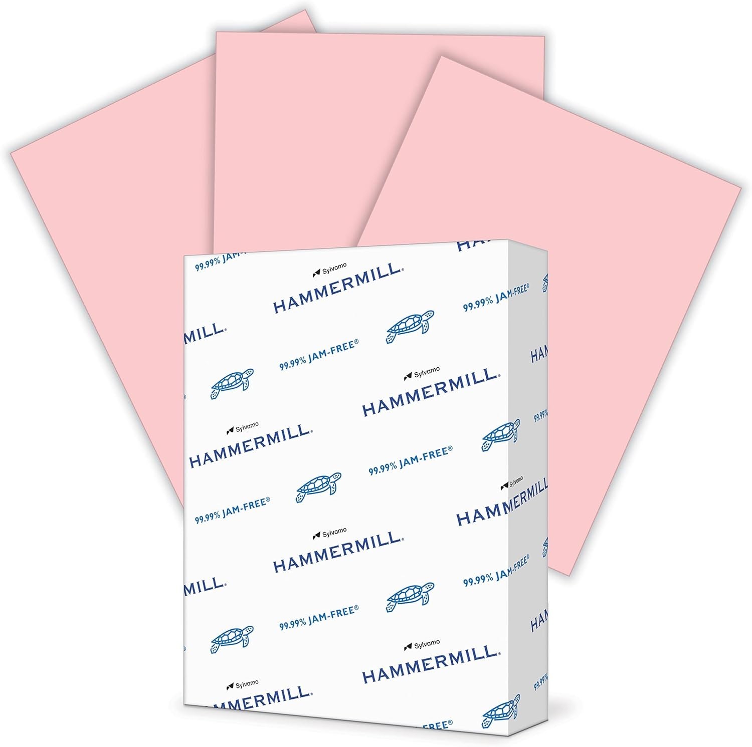 Recyclable 20lb Pastel Pink Paper, 500 Sheets – Perfect for Creative Projects