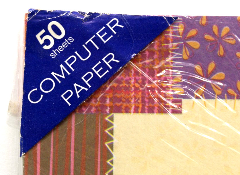Border Computer Paper Decorative 3 pks 45-50 Sheets Ea Celebration Leaves Rustic