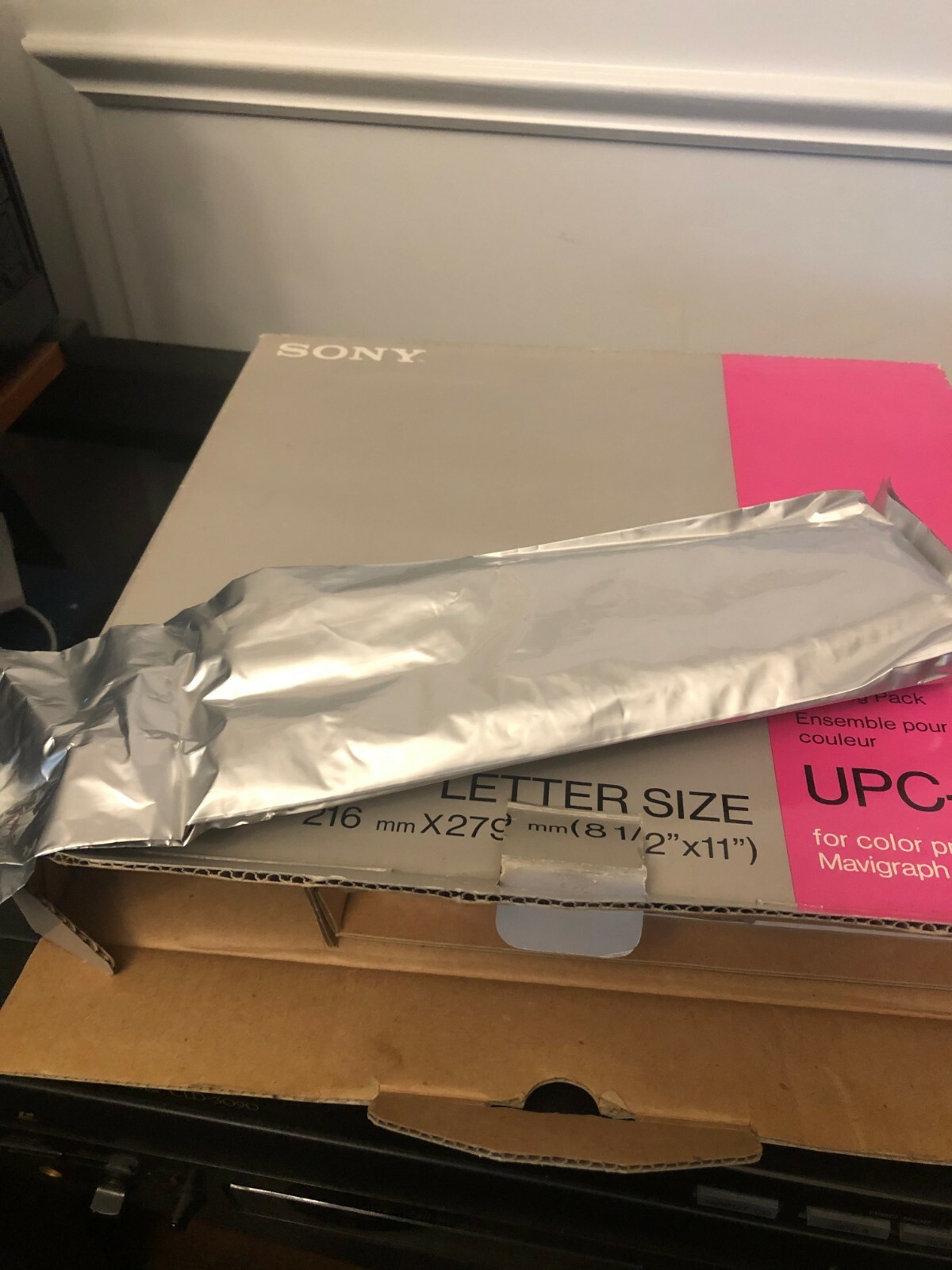 Sony Letter size new in pack UPC-7011 color Printing pack 100 prints