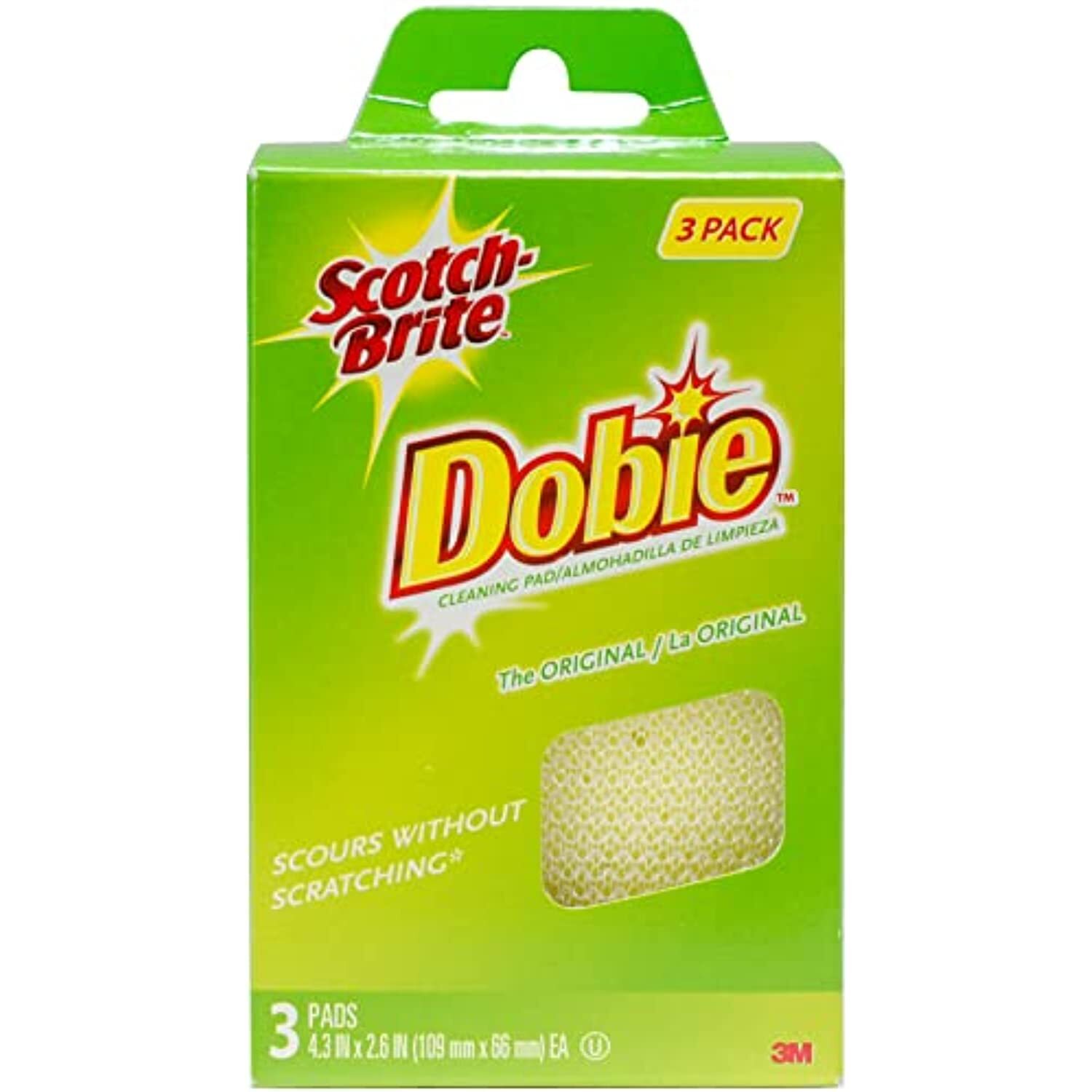 Scotch-brite 723-2f “scotch Brite” Dobie All Purpose Pads (Pack of 8)