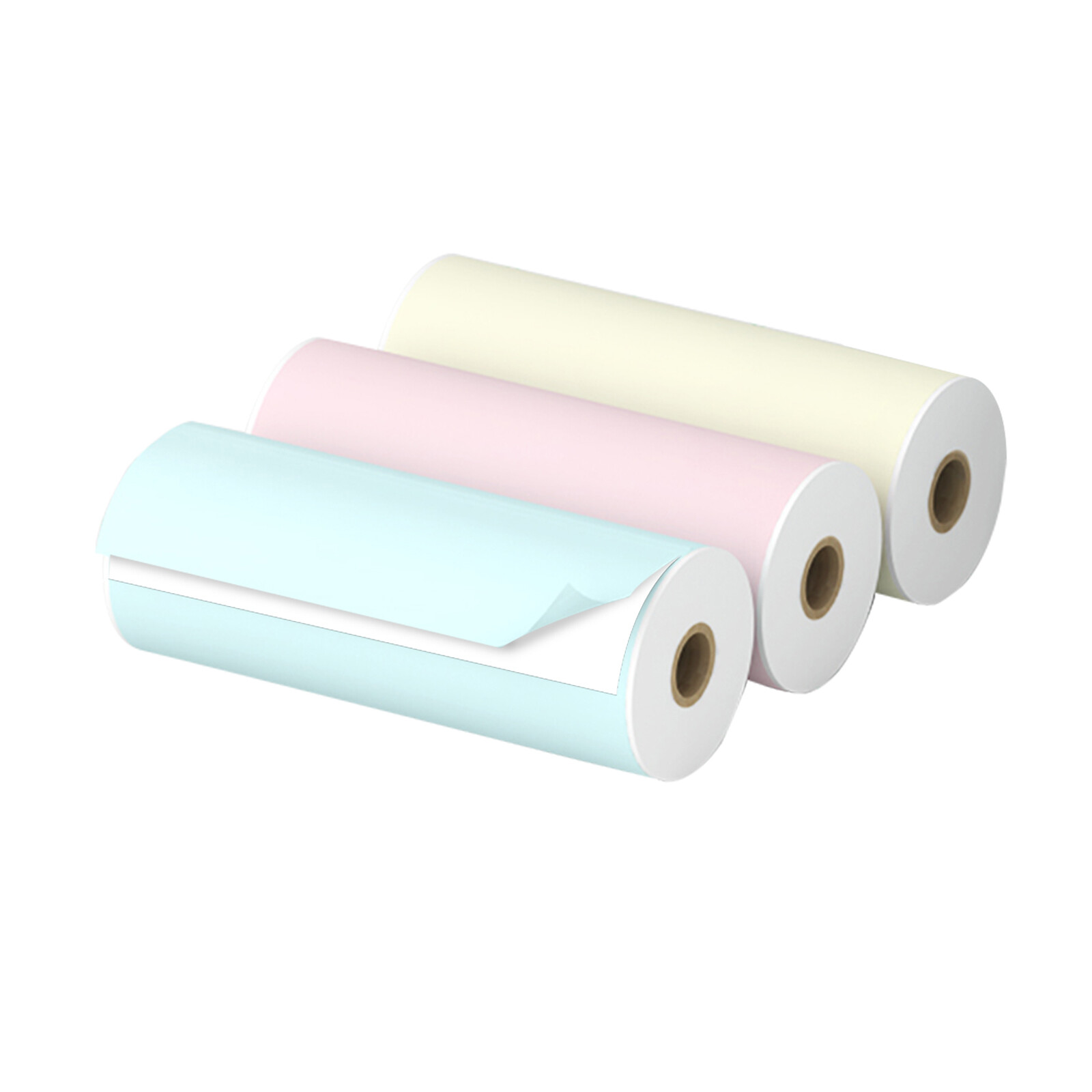 77 x 30mm Self-Adhesive Color Thermal Paper Sticker BPA-Free I0M1