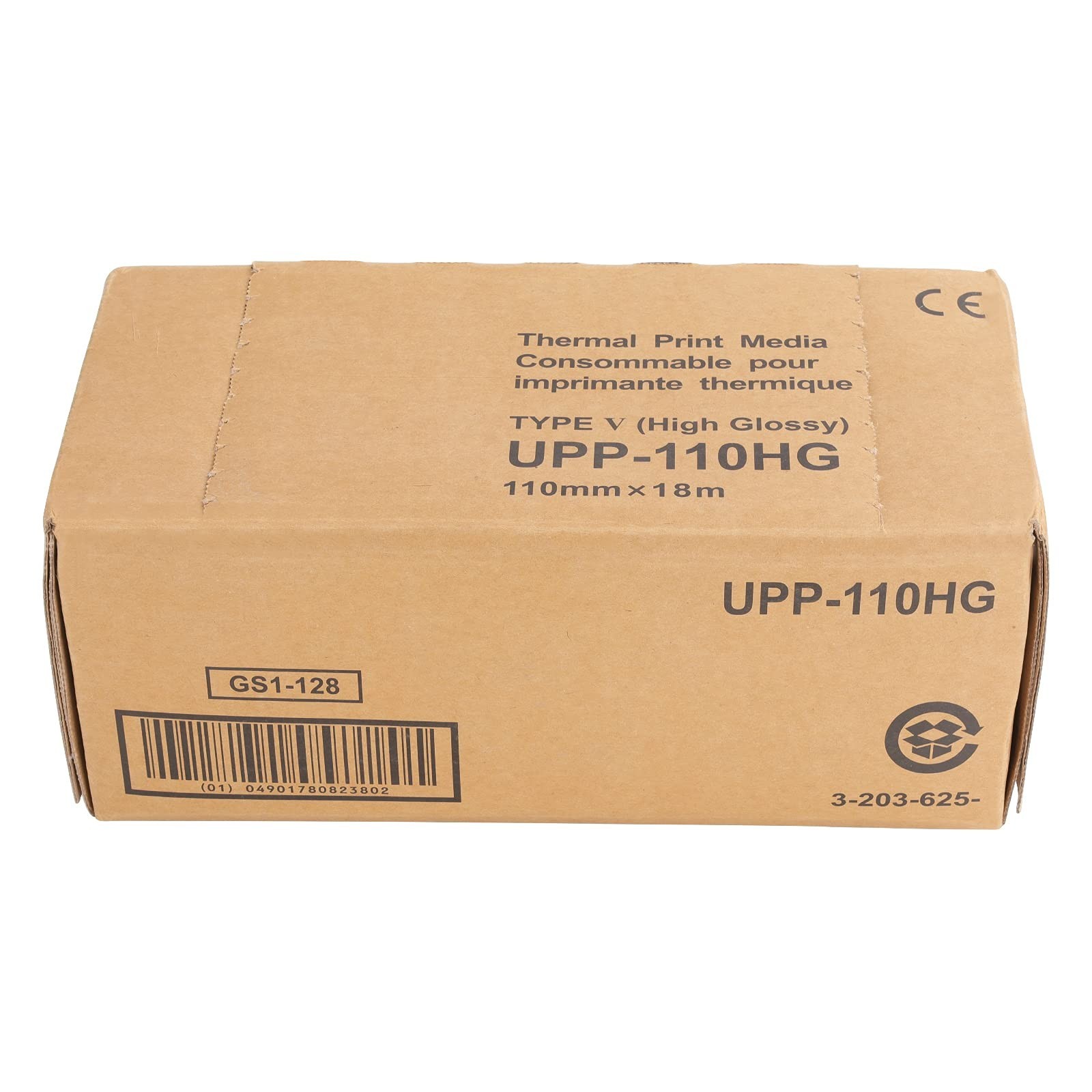 High Gloss Ultrasound Thermal Paper Rolls, 110mm x 18m, 10 Pack for Printers