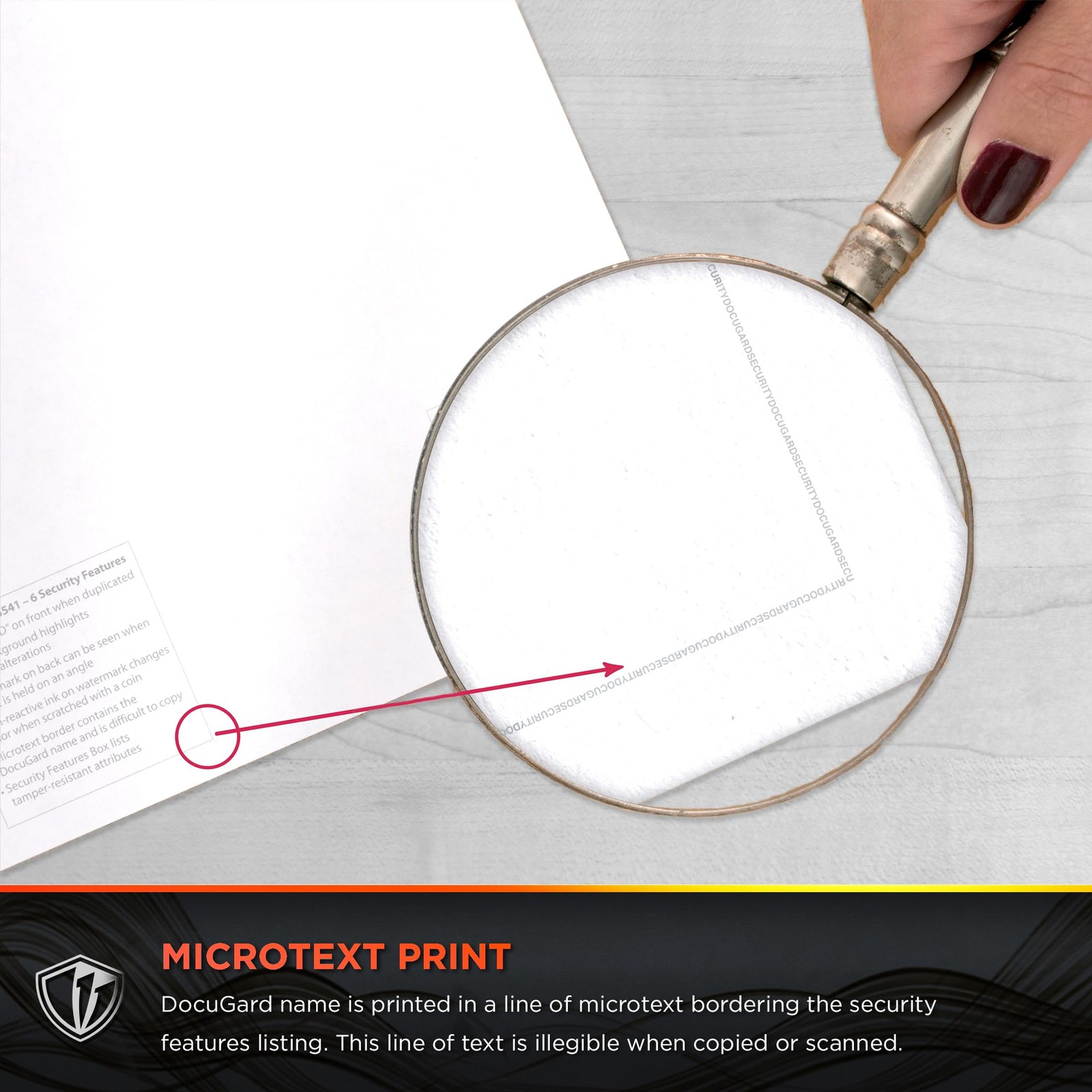 DocuGard Standard Medical Security Paper for Printing Prescriptions and Preve…