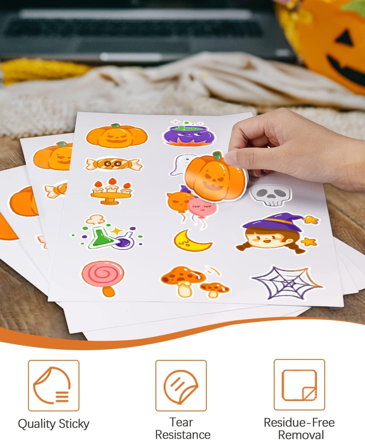 QYH Premium Printable Vinyl for Inkjet Printer-120 Matte Waterproof Sticker