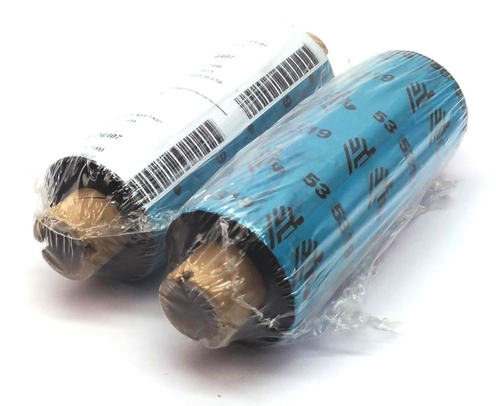 Zebra 3.3″ x 2913″ Performance Wax Ribbons 5319 05319GS08407 Genuine – 2 Rolls