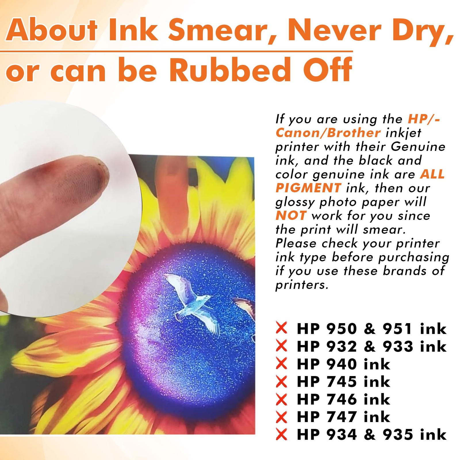 100 Sheets Koala 8.5×11 Inch Glossy Thin Inkjet Photo Paper 115gsm Dye Ink
