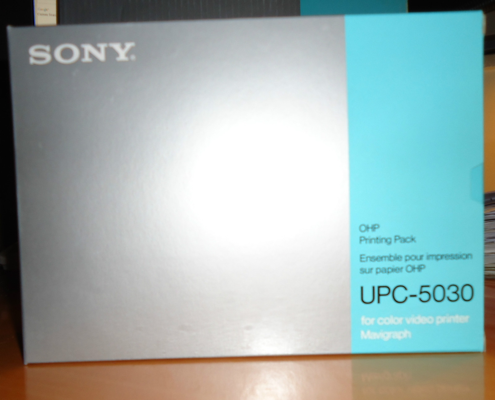 LOT OF 5x SONY UPC-5030 OHP COLOR PRINTING PACKS (50 PRINTS PER PACK) = N E W =