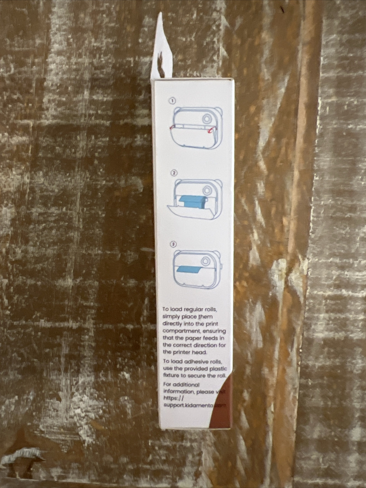Kidamento Instant Print Kids Camera Original Thermal Printing Paper Roll Refills