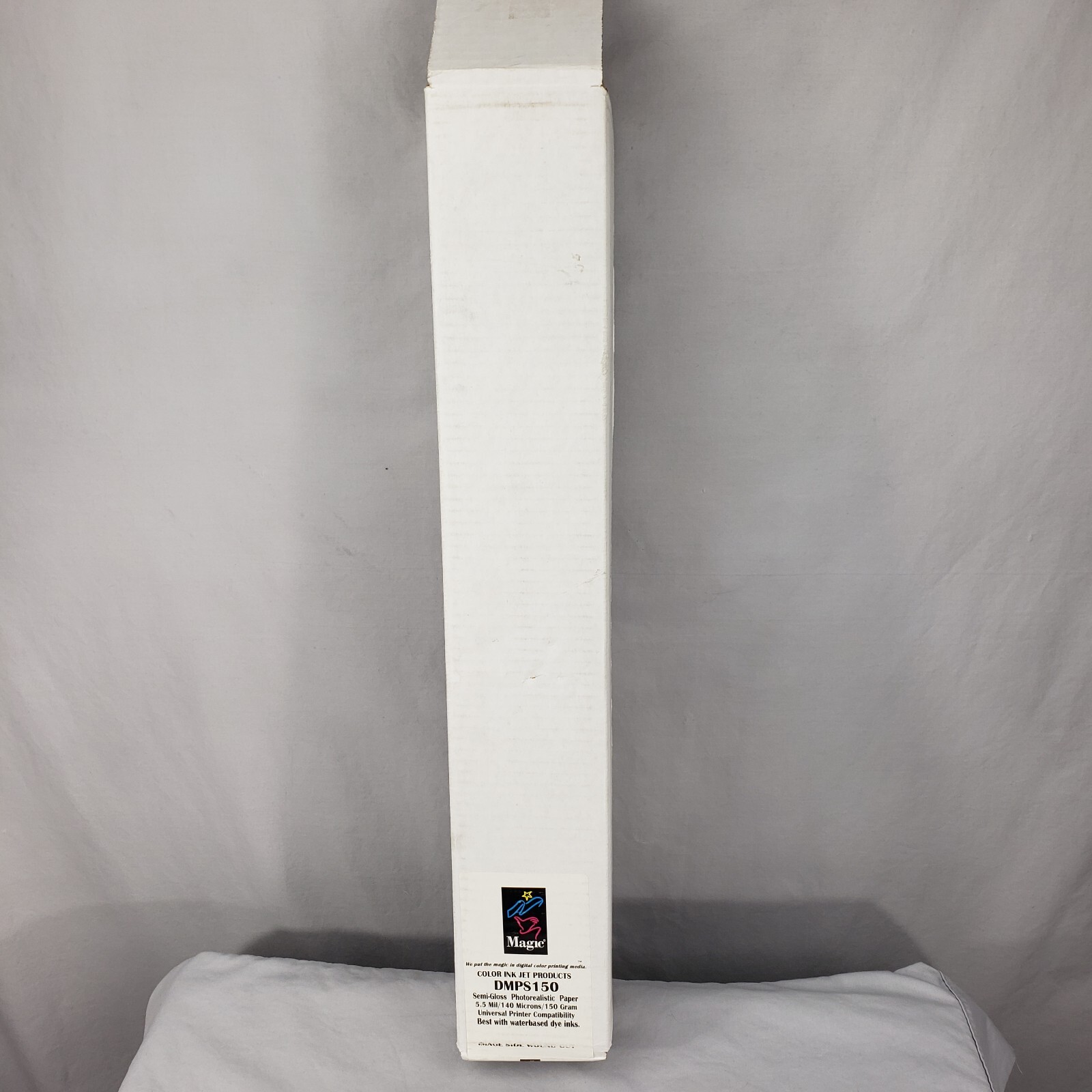 24″x100′ PLOTTER PAPER 5.5 MIL 150 GRAM DMPS150 COLOR INK JET MAGIC SEMIGLOSS