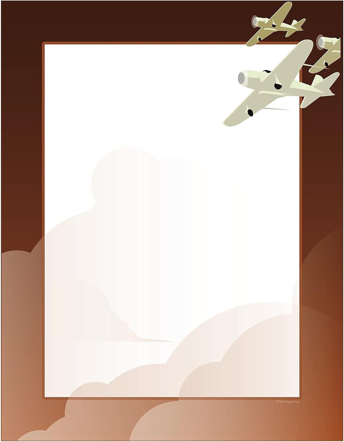 Air Force Letterhead Letterhead Laser & Inkjet Printer Paper 25 Pack)