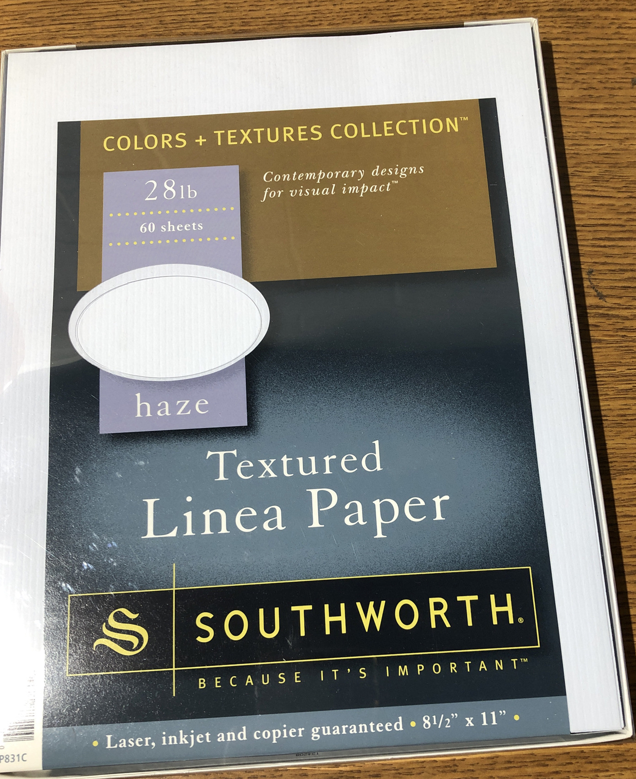 Southworth Colors + Textures Collection 60 Sheets Color- Haze 8 1/2 x 11