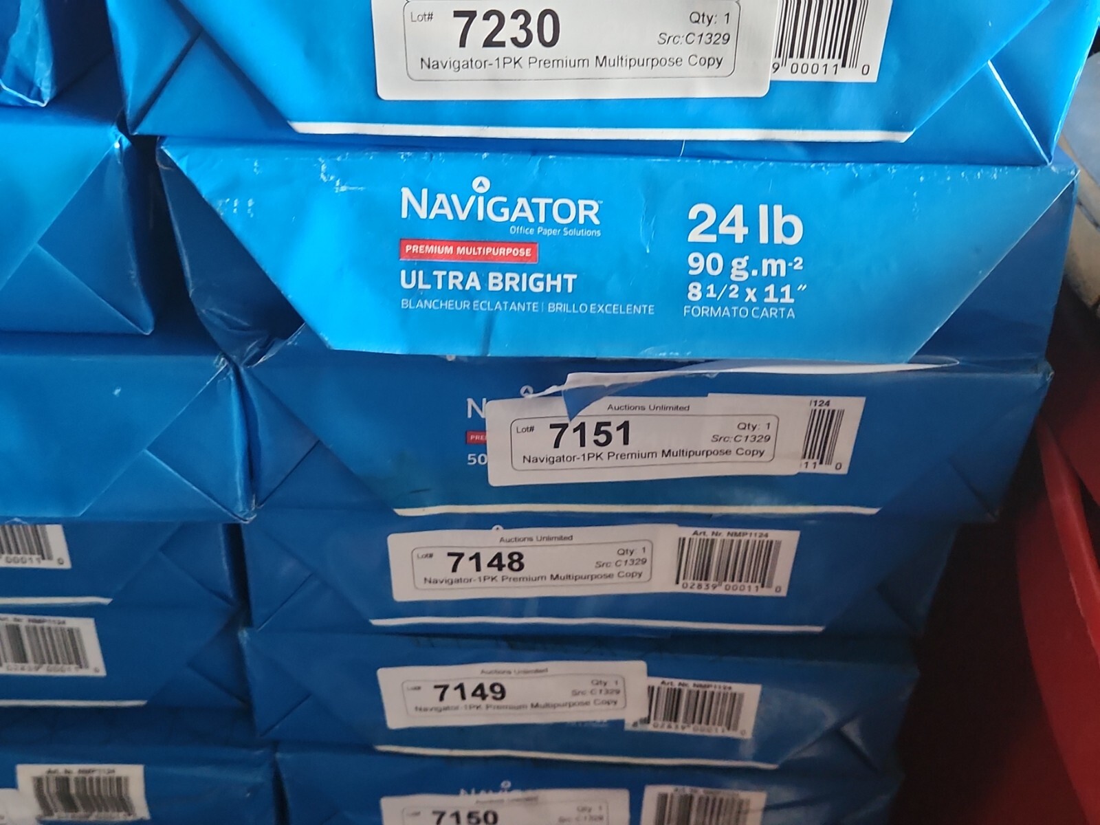 1 x Navigator NMP1124 Copy & Multipurpose Paper – Letter – 8 1/2″ x 11″ – 24 lb