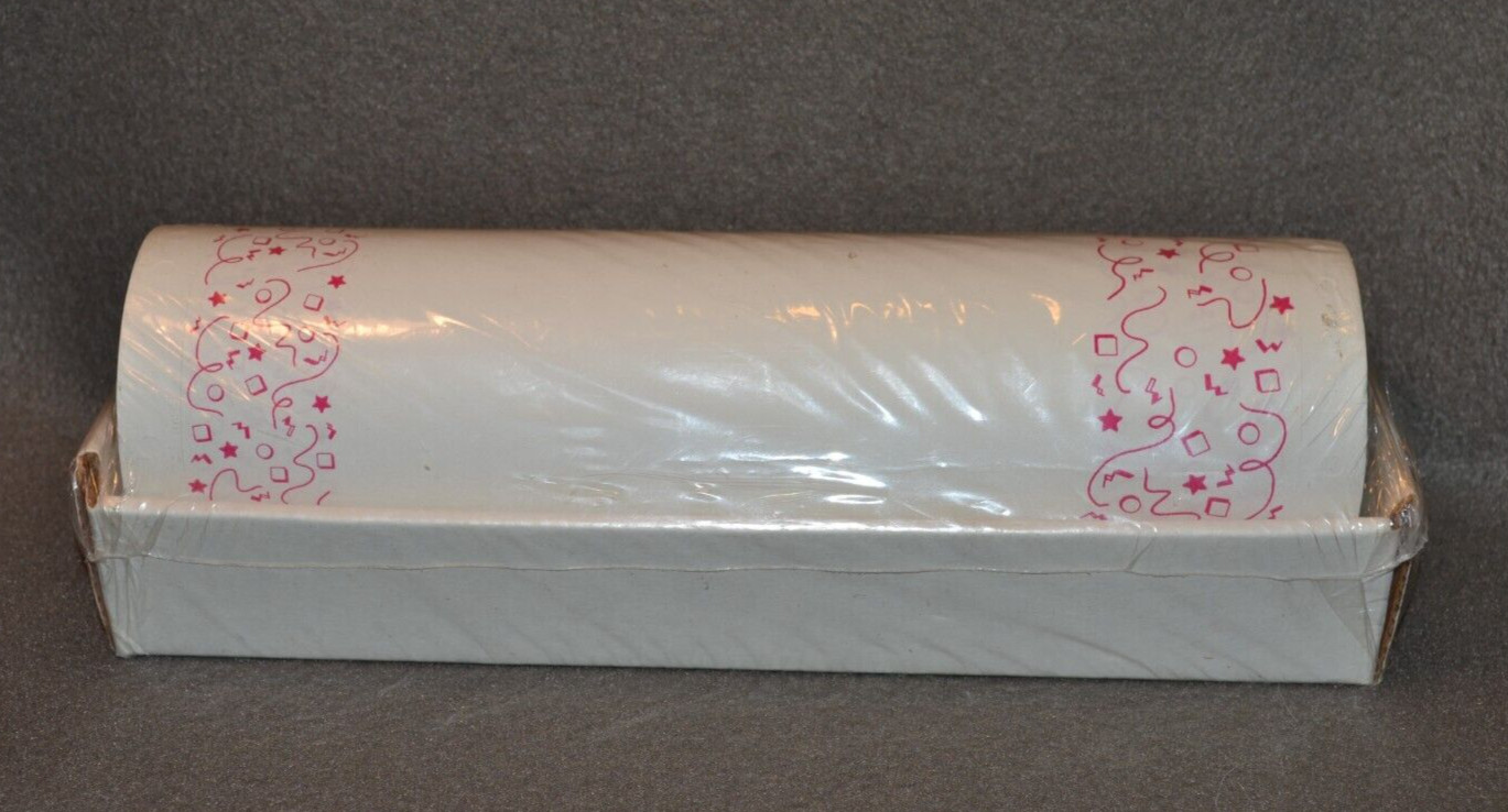 Dot Matrix Printer Paper Party Banner Office Birthday 90ft Roll NOS Vintage