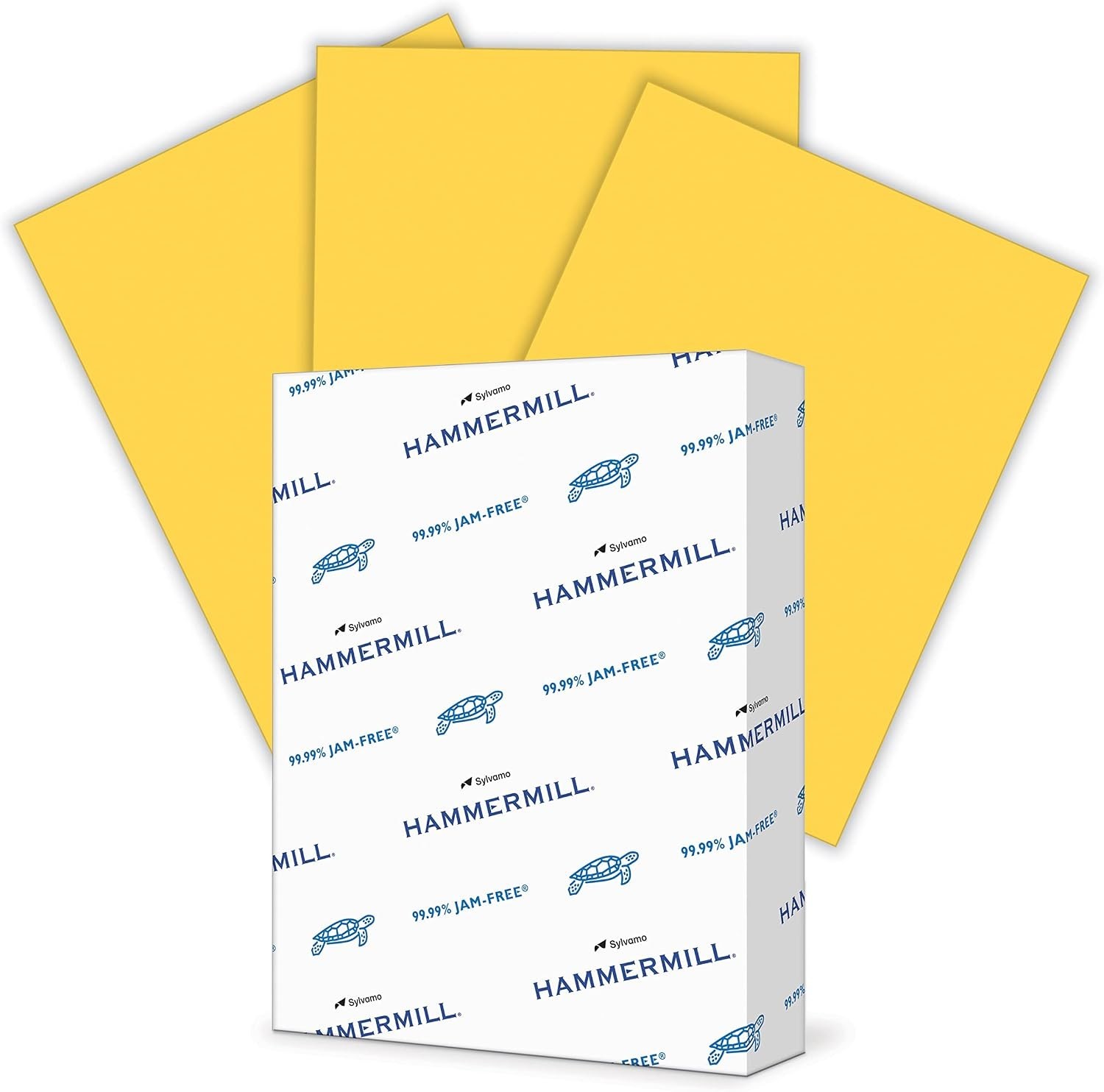 8.5 x 11 Goldenrod Paper, 20 lb, Smooth Finish, 500 Sheets – Made in USA