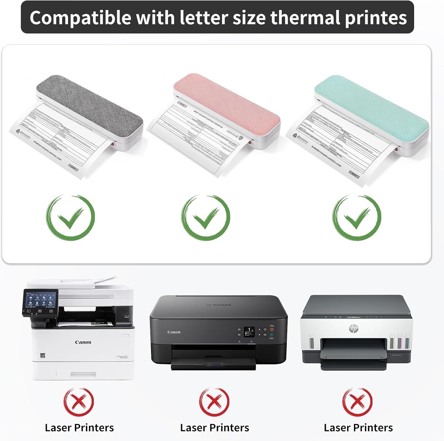100-1000x Folded Thermal Printer Paper Quick Dry Continuous Paper For M08F M832