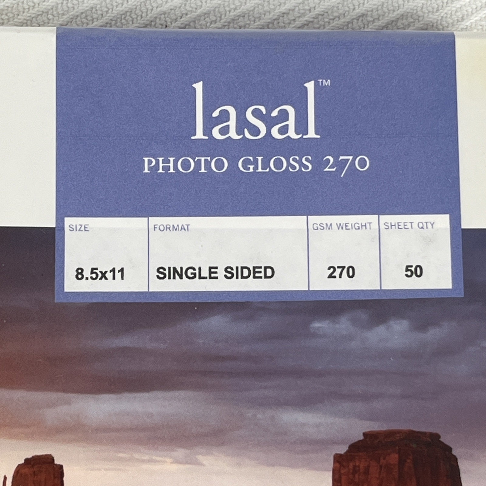 MOAB By Legion Paper Lasal Photo Gloss 270 8.5×11 50 Sheets 1 Sided