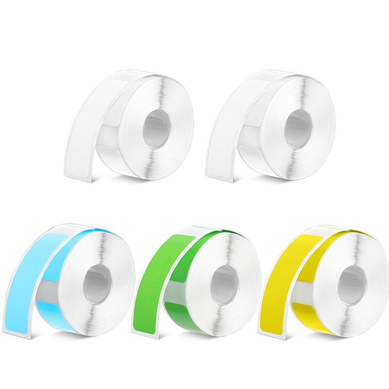 12x40mm Thermal Label Tape 0.47×1.57” Adhesive Sticker For Phomemo D30 D32 D35