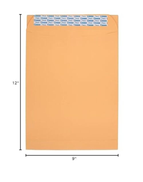 Envelopes, Letter Size 9″ x 12″, Press-It Seal-It 9 in. x 12 in. / 25-count