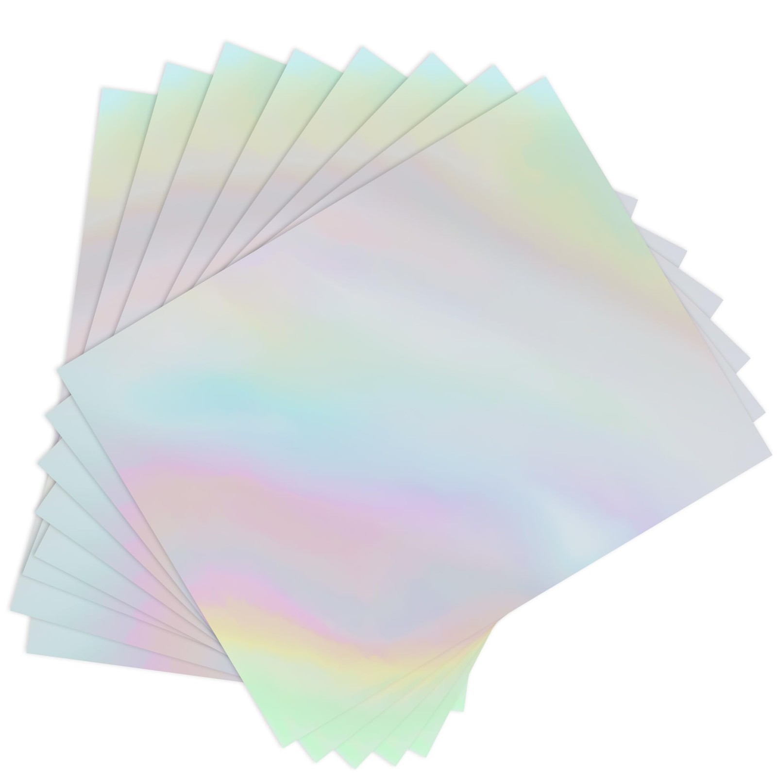 Koala Clear Holographic Sticker Paper for Inkjet & Laser Printers, 20 Sheets …