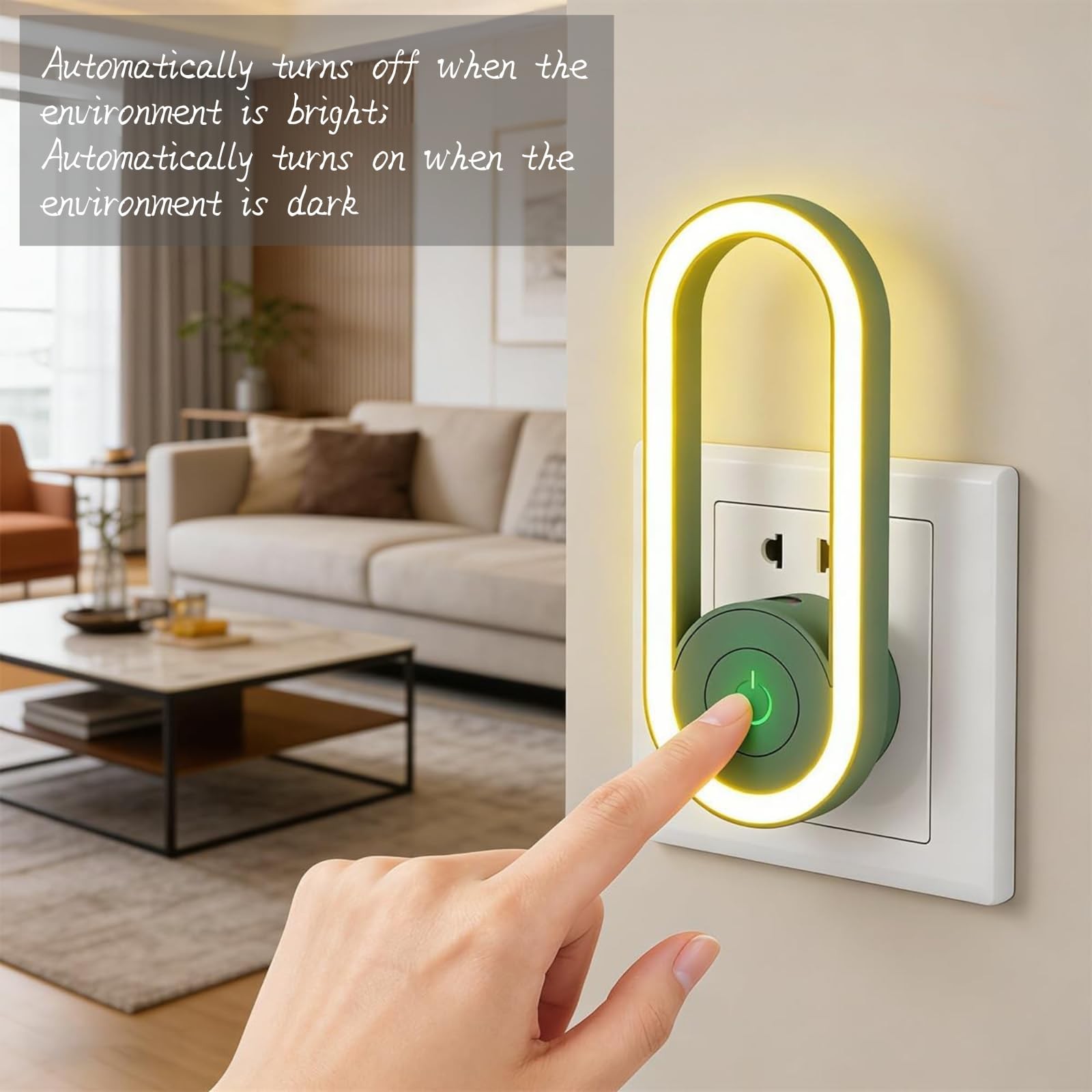 Pawshield Ultrasonic Plug-In Device Soft Indicator Light Quiet Home Environment