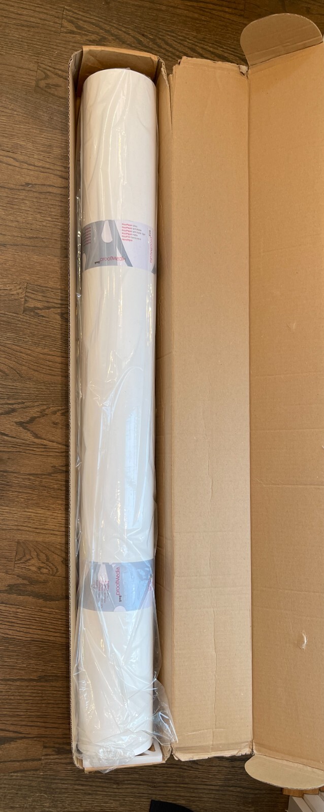 GMG ProofMedia SemiMatte OBA Proof Paper Roll – 44″ x 98′, 250g/m2 – NEW