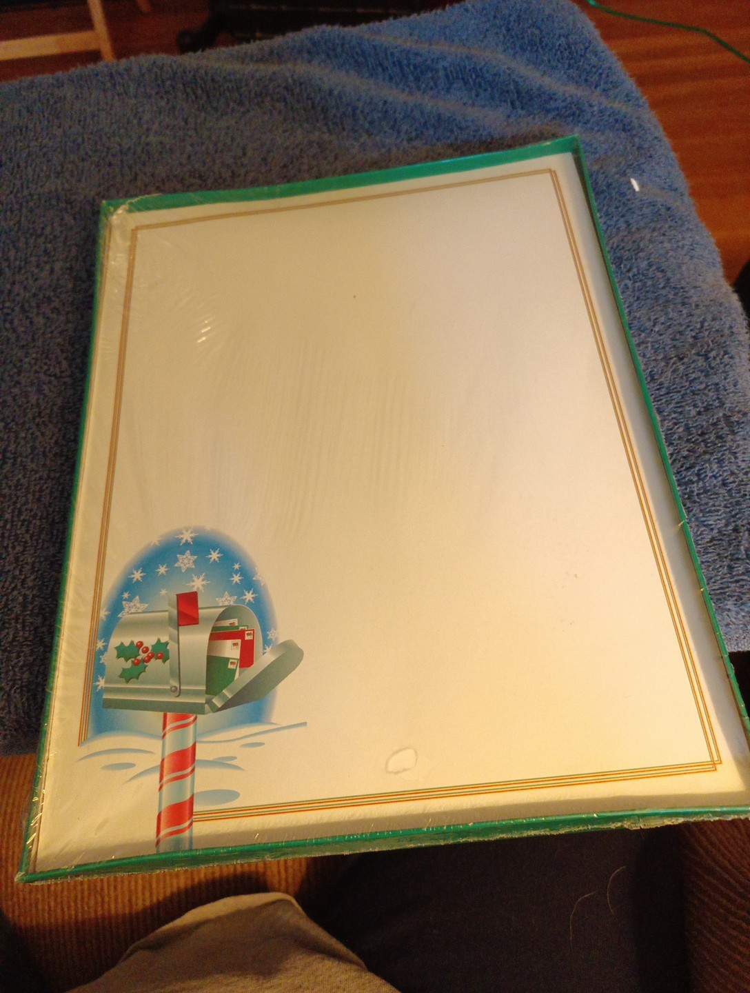 Vintage Z GRAFIX~Sheets of 8.5″x11″ HOLIDAY PAPERS for LASER & INJET Noel Winter