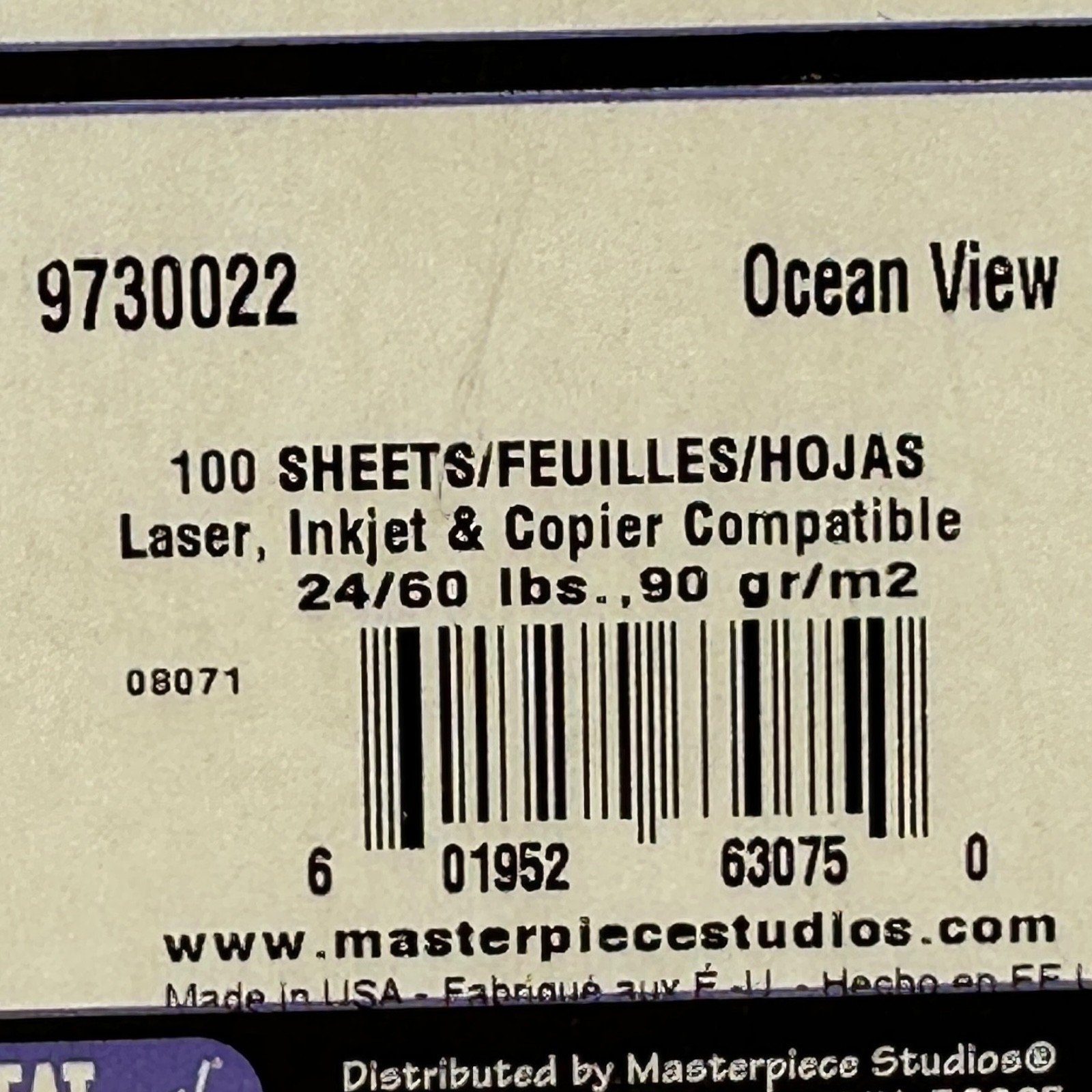 Great Papers Letterhead Lighthouse Ocean 100 Count Inkjet Copier Printer Paper