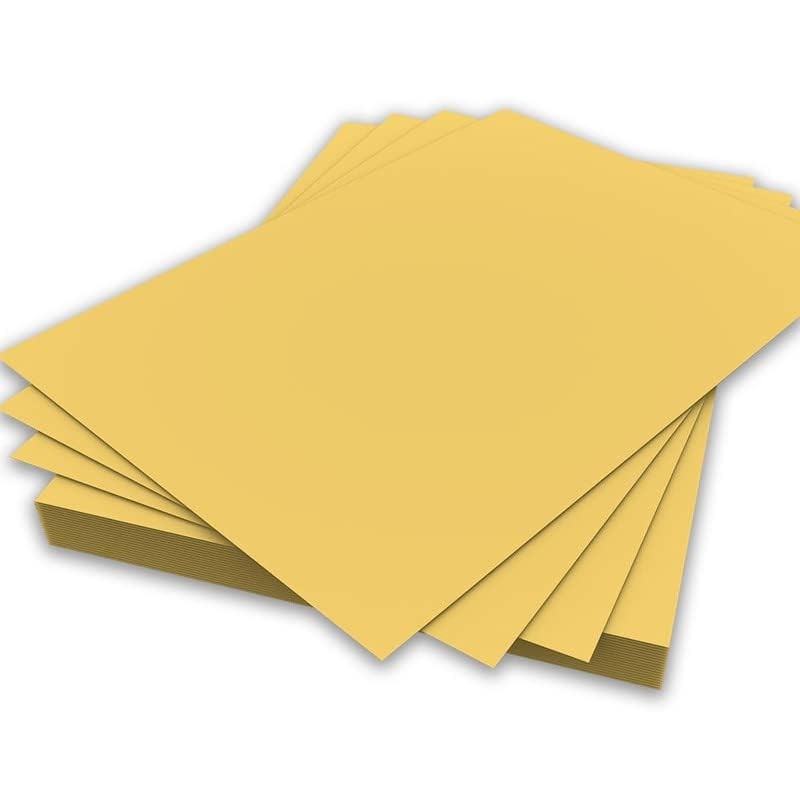 A4 Paper, Light Yellow, 80gsm, Double Sided Printer Paper, Copier, Origami,…