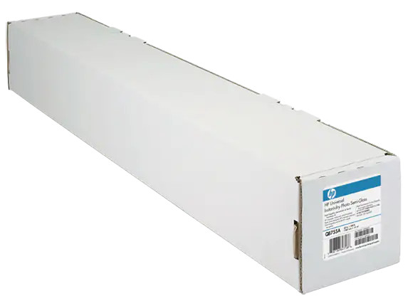 HP Universal Instant-dry Satin Photo Paper-1067 mm x 30.5 m (42 in x 100 ft)