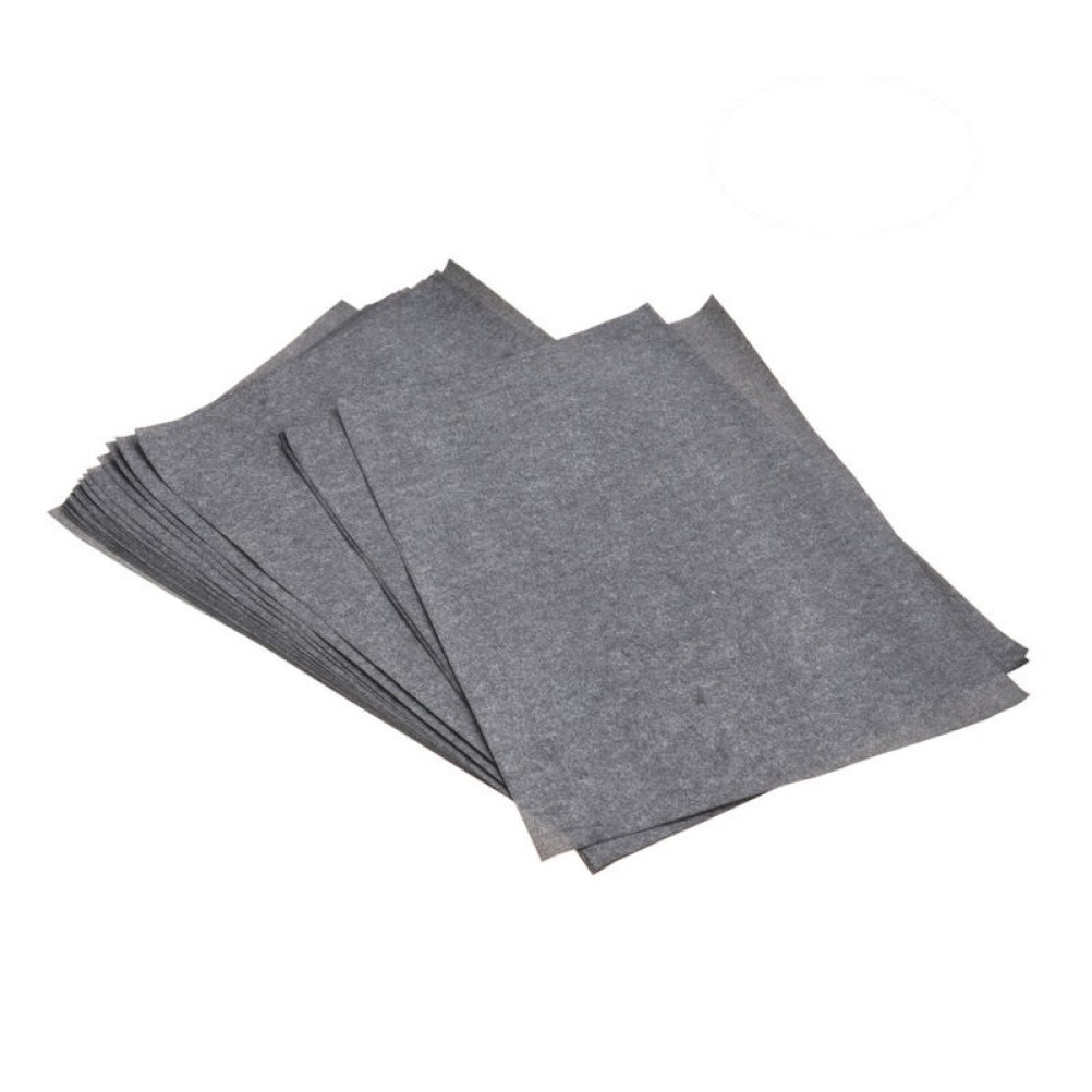 Carbon Transfer Paper Grey for Writing with Easy Pattern Transfer and Erase