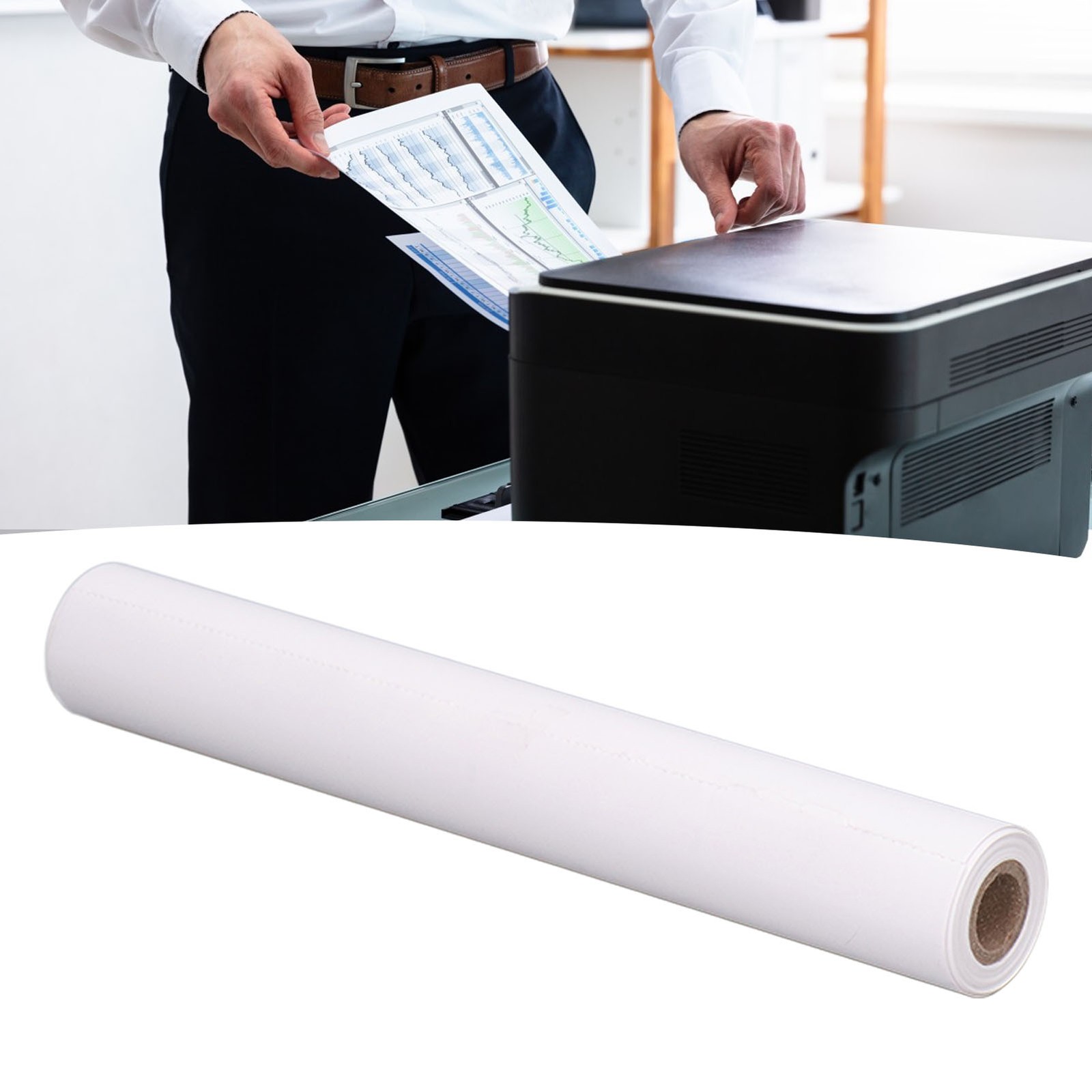 A4 Thermal Printer Paper Roll High Quality Clear Print For Office School Home