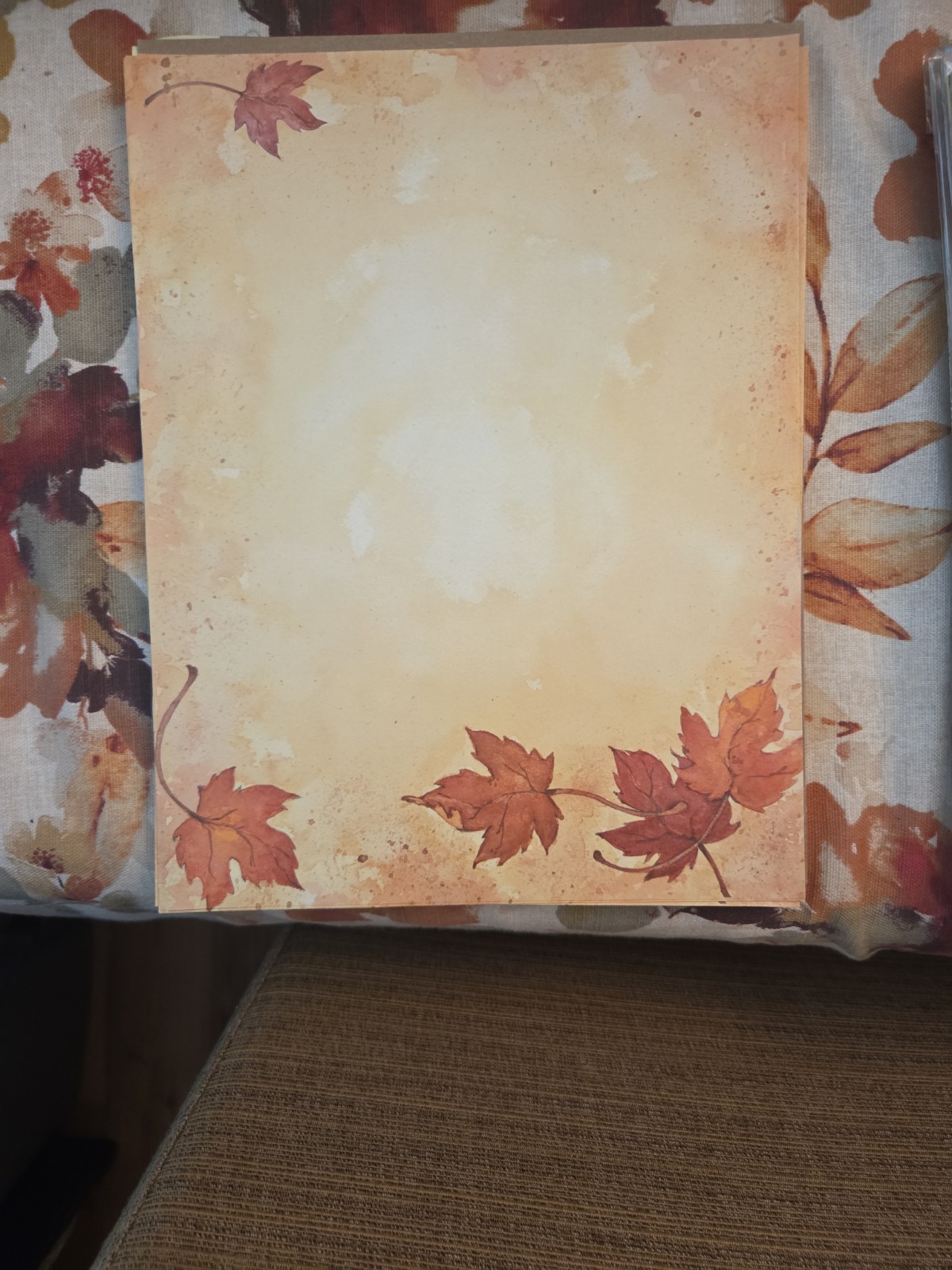 LOT of Decorative Computer Paper Open/Partial Packs And Sheets.