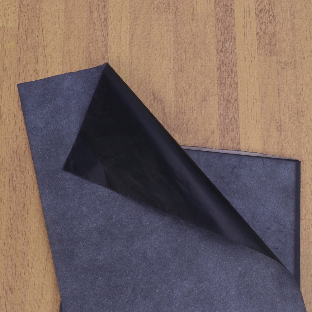 100pcs Transfer Tracing Graphite Carbon Paper for Painting Black Coated