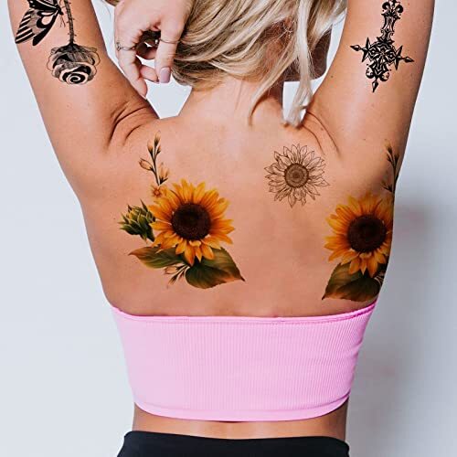Printable Temporary Tattoo Paper 8.5″X11″ 5 Sets for Inkjet printer DIY Image