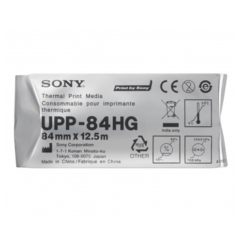 SONY UPP-84HG Premium Thermal Printer Paper – Genuine SONY – Box of 10 Rolls