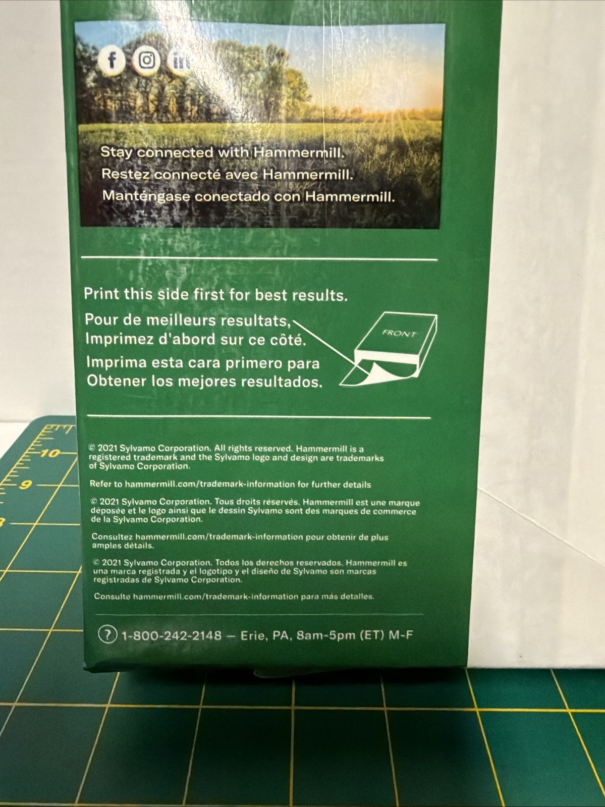 Hammermill Premium Color Copy Paper 100 Bright White 32lb 8.5 x 11 500 Sheets