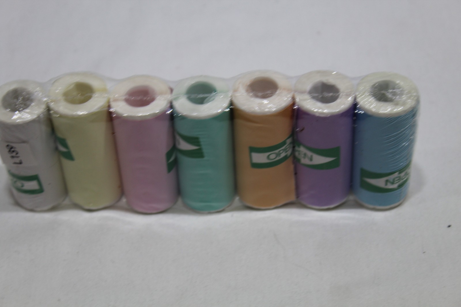 7 Rolls Mini Thermal Printer Sticker Paper, 57 X 25mm Self-Adhesive Thermal