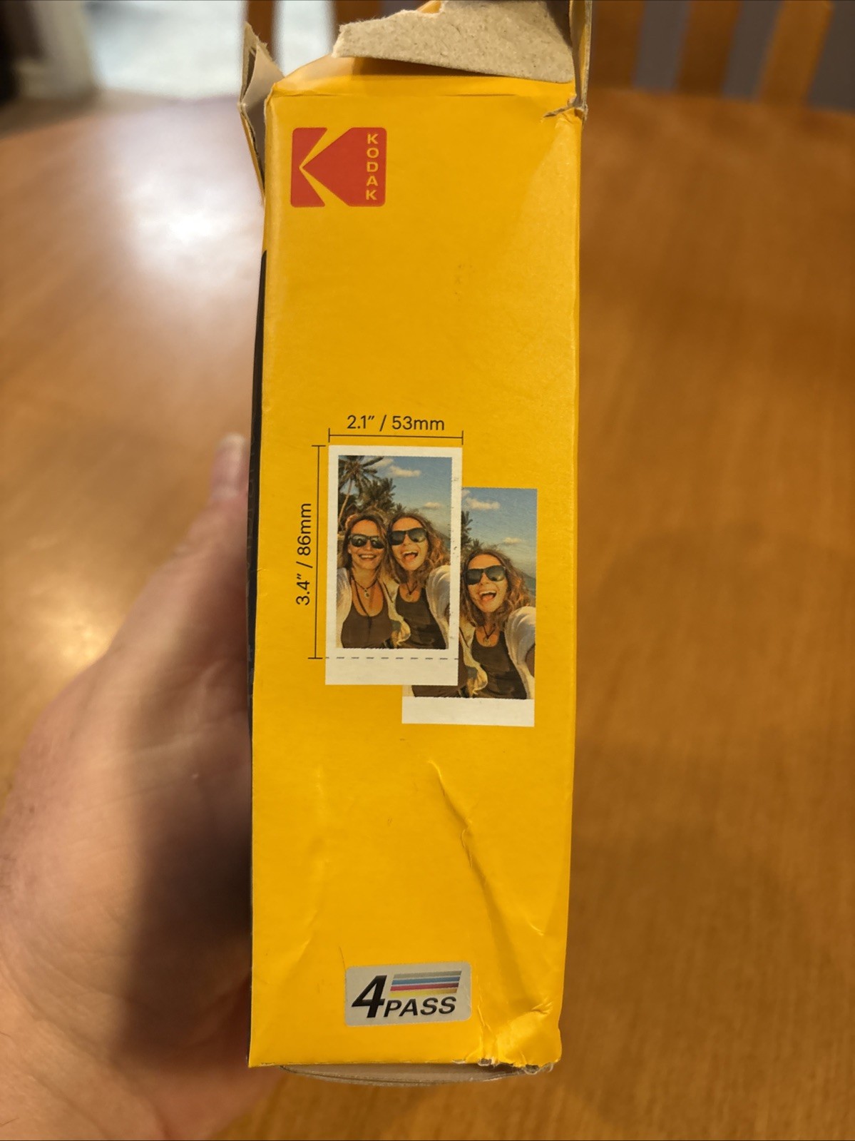 Kodak Cartridge 2.1 X 3.4 30 Sheets For Kodak Mini Shot 2 Series Open Box