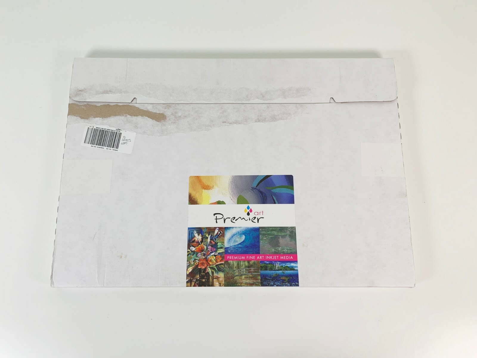 Premiere Art Fine Art Hot Press Paper Smooth White 500GSM 12 Sheets 26mll