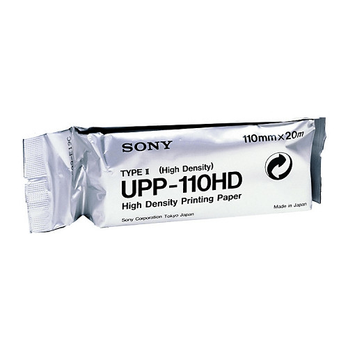 SONY UPP-110HD High Density Printer Paper – Genuine SONY – Box of 10 Rolls
