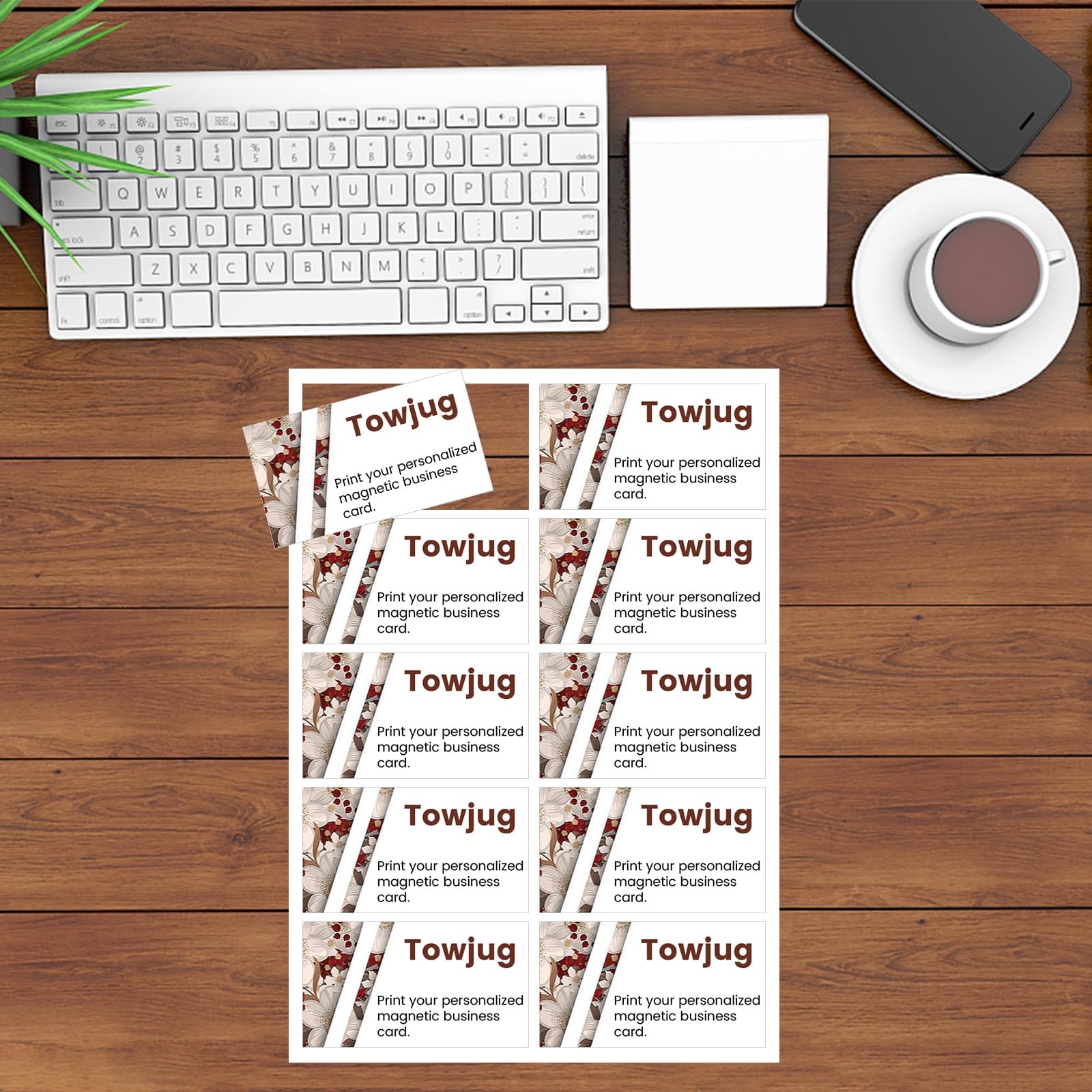 Printable Magnetic Sheets 8.5×11 Inches for Inkjet Printers, 8 Sheets Glossy …
