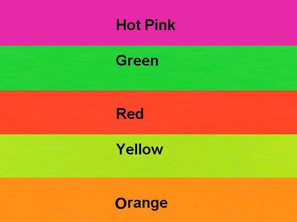 100x A4 Fluo Colour Self Adhesive Sticker Paper Sheet Label Laser Inkjet Print