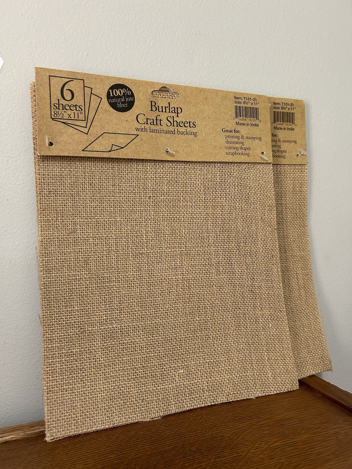 Printable Burlap Sheets 14 Burlap Crafts 8.5 X 11 Burlap Sign 13-Natural 1-White