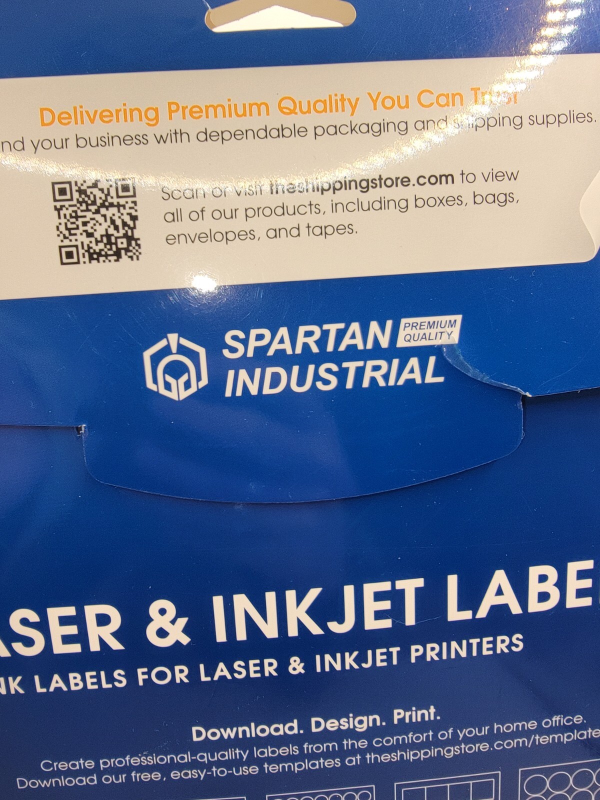 Printable Laser and Inkjet Labels – White Sticker Labels – 2″ X 5″ 30 Sheets