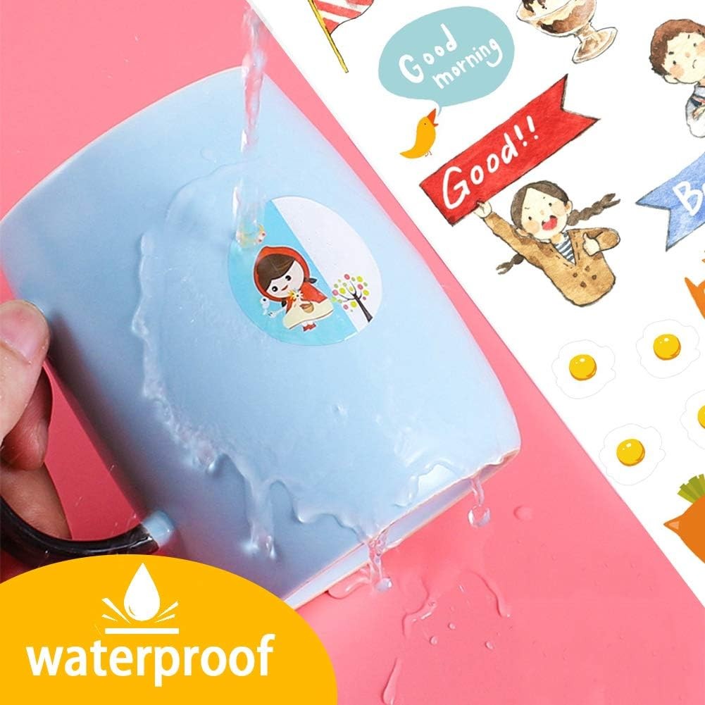20 Printable Vinyl Sticker Paper 8.5×11 Glossy Waterproof Decal for Laser Inkjet