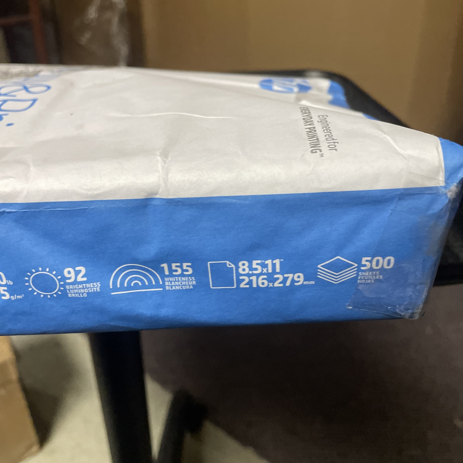 HP Office20 Printer Paper White Copy Print Letter Size 8.5″x11″ Paper-750 Sheets